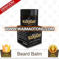 OEM Factory Price Facial Hair Growth Stimulating Beard Balm 50g Premium Leave-In Conditioner