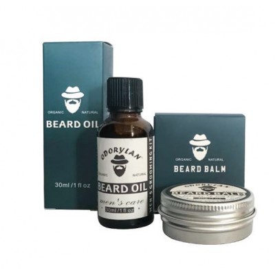 Factory Professional Organic Private Label Beard Grooming Kit Beard Oil Growth Beard Care Set For Men