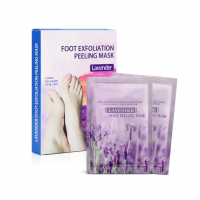 2 Pairs  Peeling Foot Mask Lavender Feet Skin Callus Removal Foot Mask