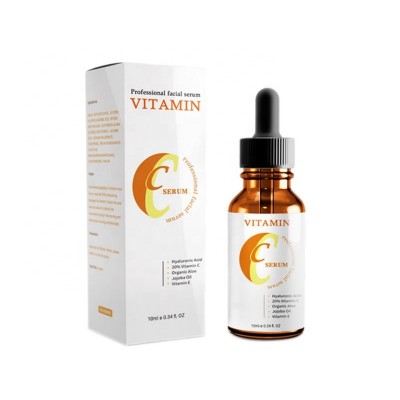 Fast Delivery Low MOQ Private Label Vitamin C Serum Whitening Skin Care Serum For Face